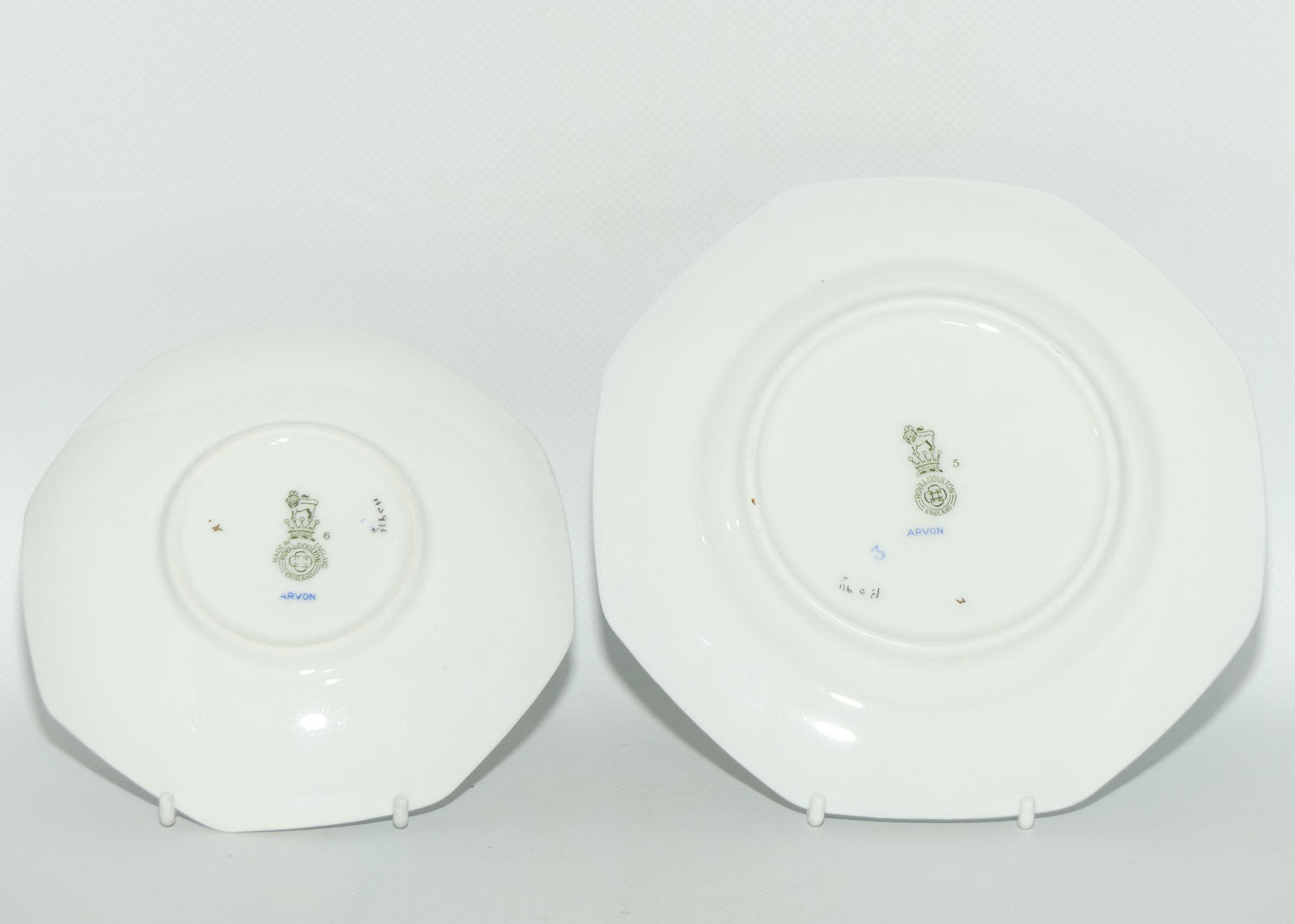 Royal Doulton Arvon pattern Blue trio | H2911