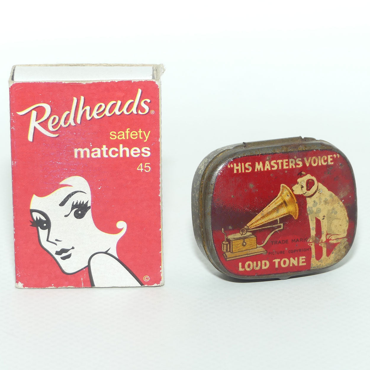 His Master's Voice HMV gramophone needle tin | LOUD tone | #2