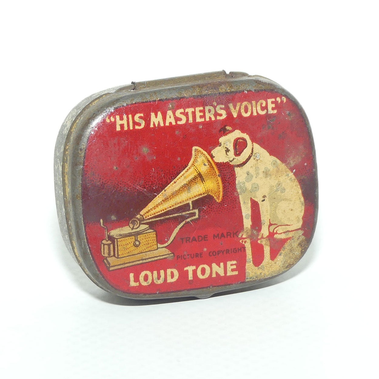 His Master's Voice HMV gramophone needle tin | LOUD tone | #2