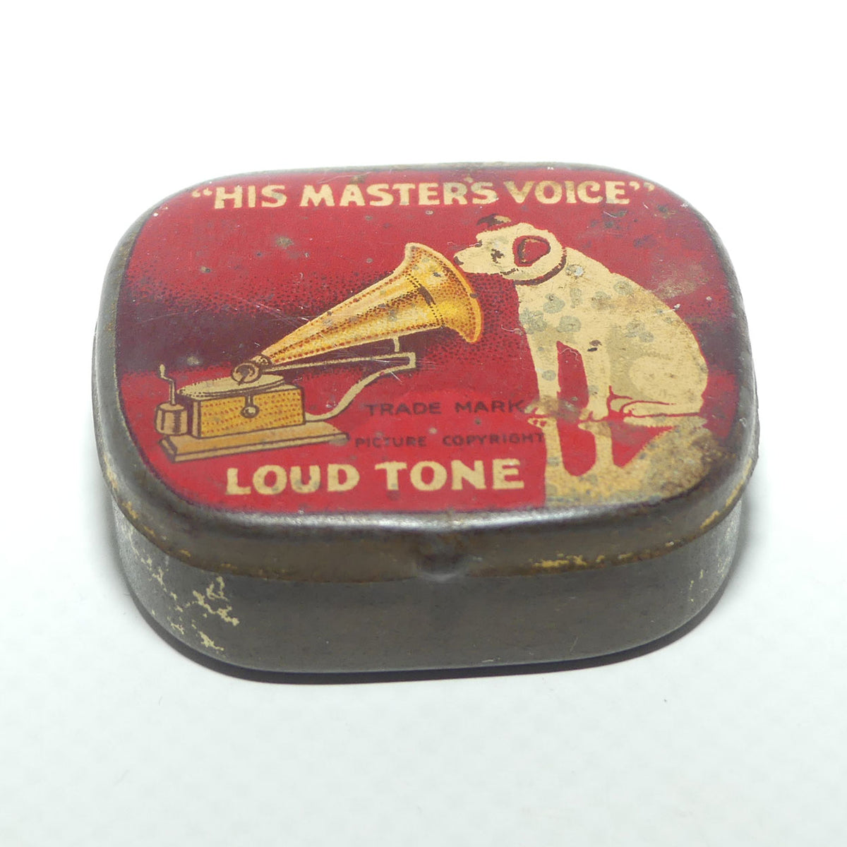 His Master's Voice HMV gramophone needle tin | LOUD tone | #2