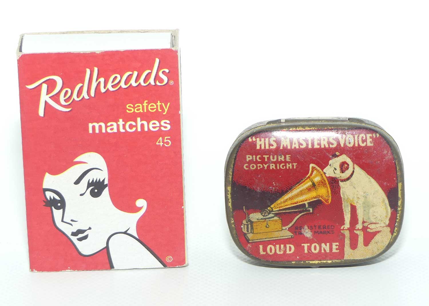 His Master's Voice HMV gramophone needle tin | LOUD tone