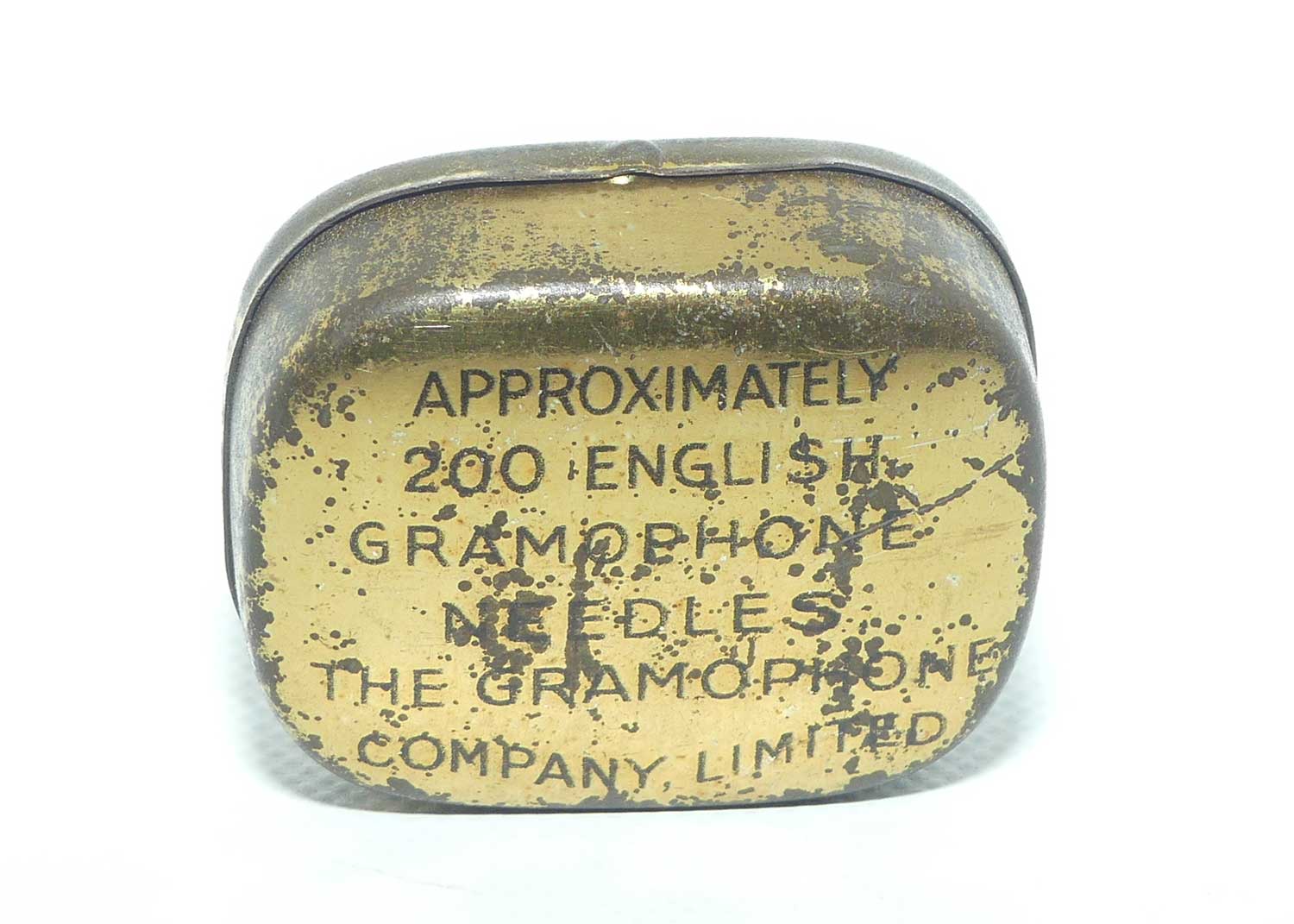 His Master's Voice HMV gramophone needle tin | LOUD tone