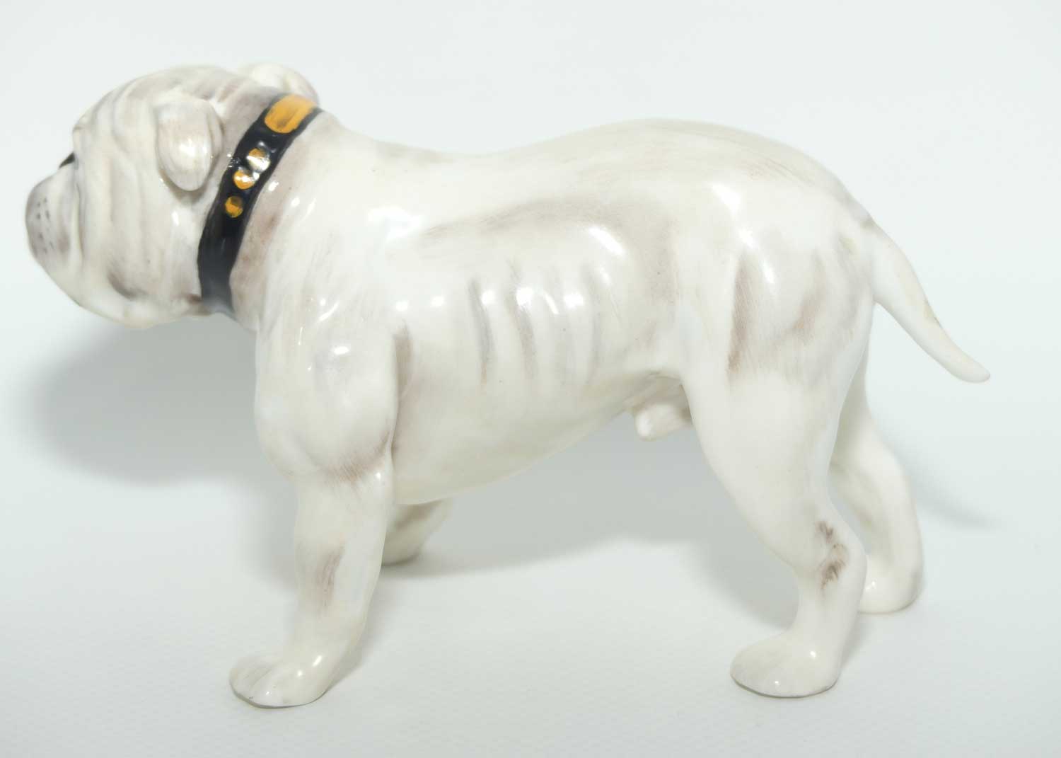 HN1074 Royal Doulton Bulldog | Standing | White