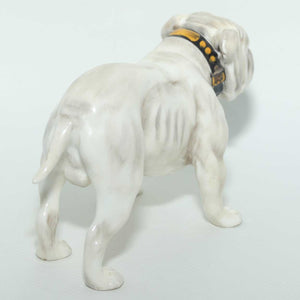 HN1074 Royal Doulton Bulldog | Standing | White