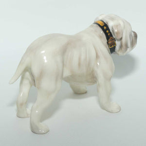 HN1074 Royal Doulton Bulldog | Standing | White