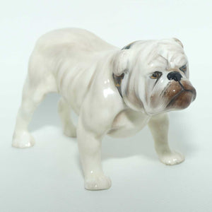 HN1074 Royal Doulton Bulldog | Standing | White