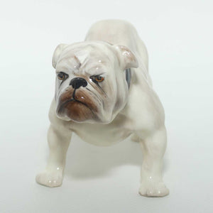 HN1074 Royal Doulton Bulldog | Standing | White