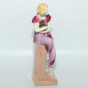 HN1220 Royal Doulton figure Lido Lady | Potted by Doulton & Co