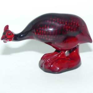 HN0125 Royal Doulton Flambe Guinea Fowl #1