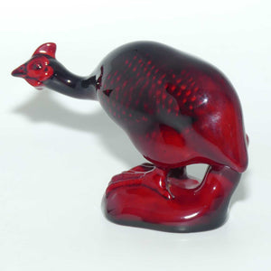 HN0125 Royal Doulton Flambe Guinea Fowl #1