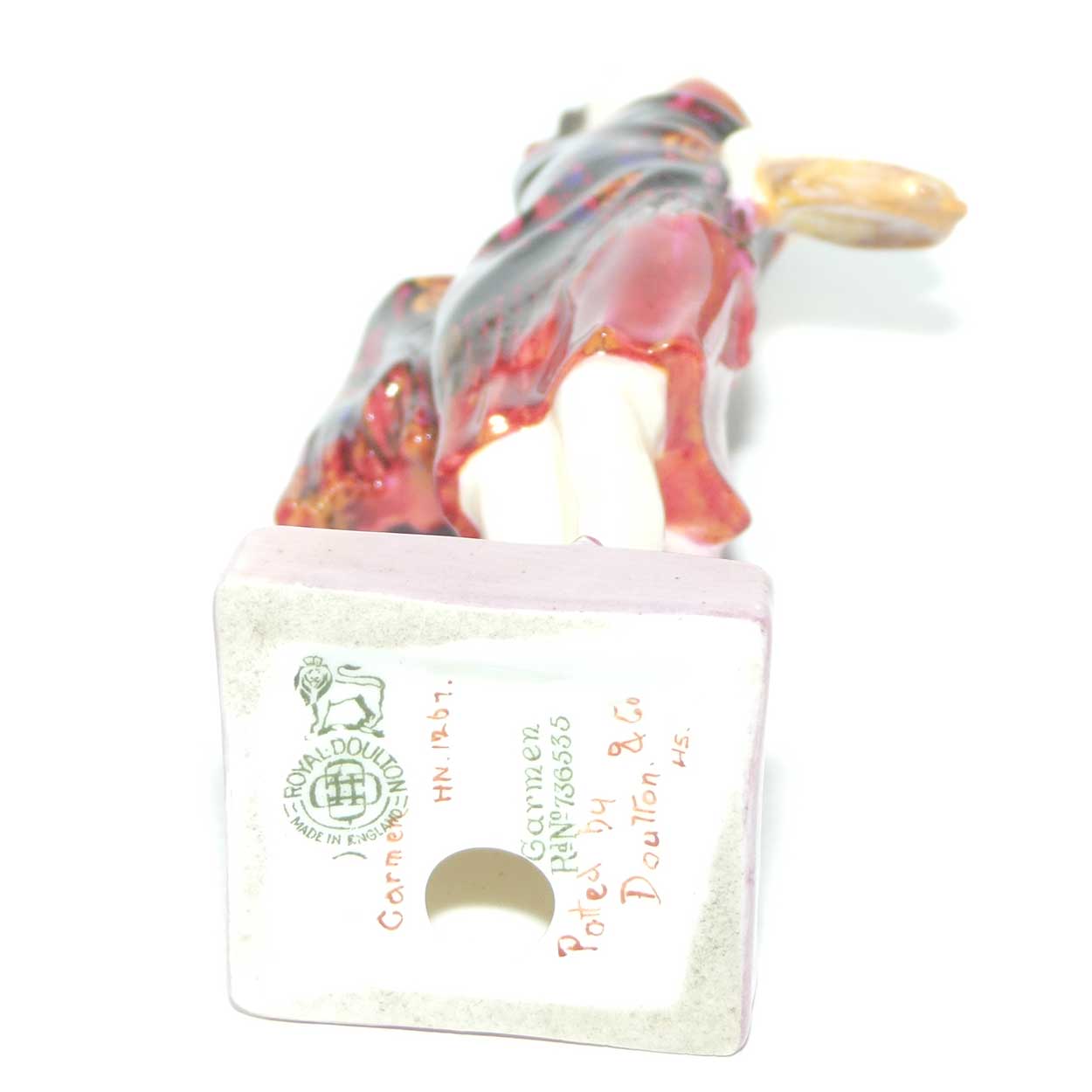 HN1267 Royal Doulton figure Carmen | Potted by Doulton and Co