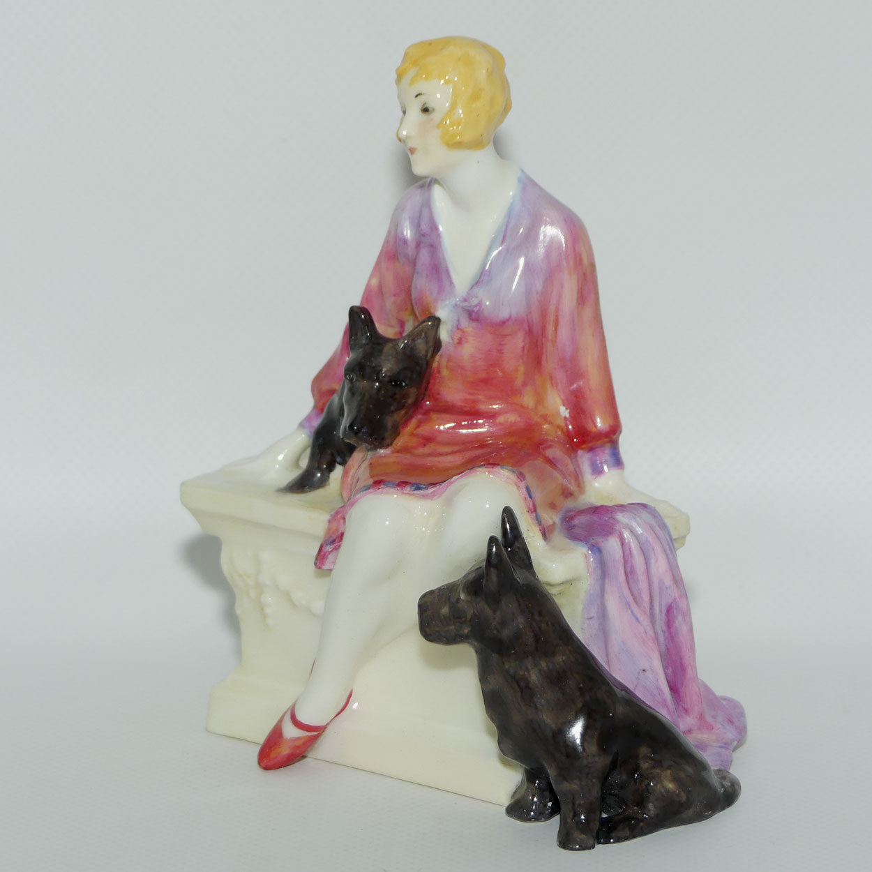 HN1281 Royal Doulton figure Scotties | Potted by Doulton and Co