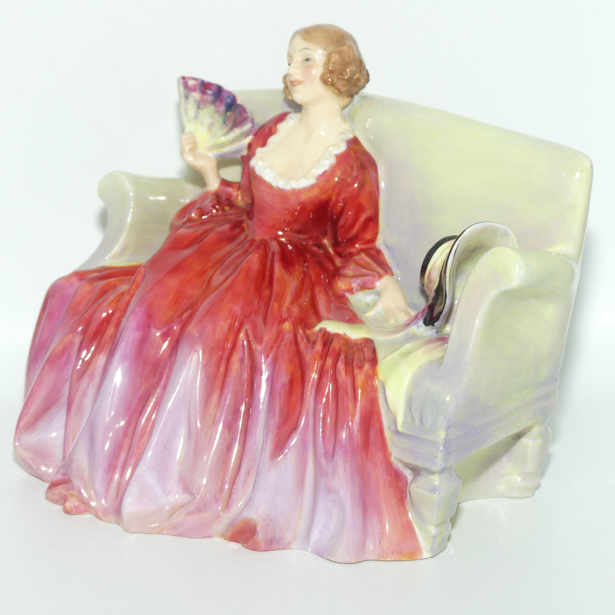 HN1298 Royal Doulton figure Sweet and Twenty | Red | no HN on base