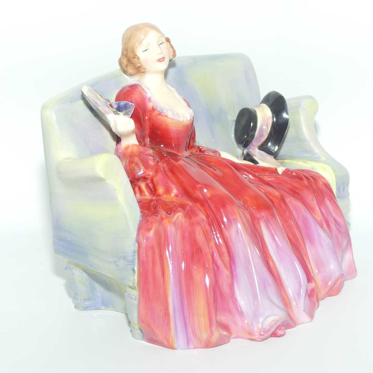 HN1298 Royal Doulton figure Sweet and Twenty | Red | #2