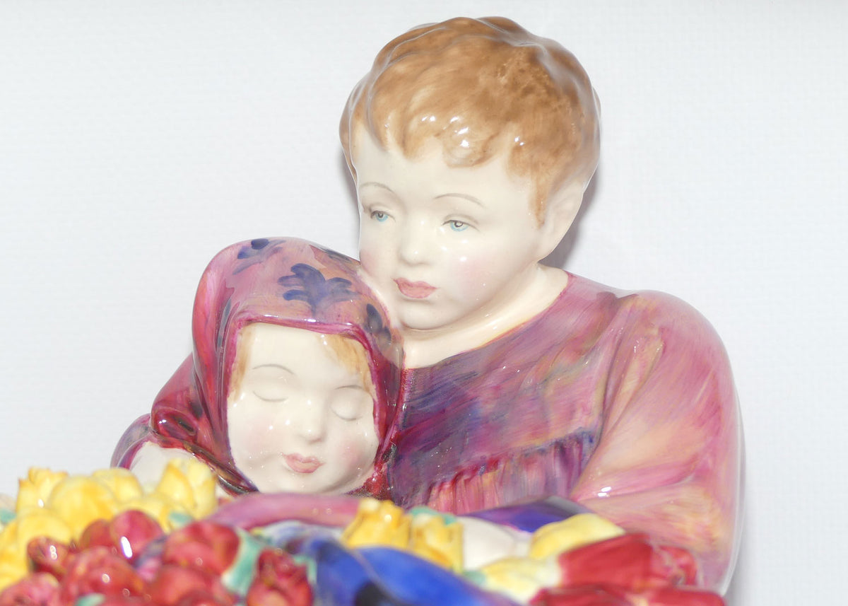 HN1342 Royal Doulton figure The Flower Seller's Children | 1960s