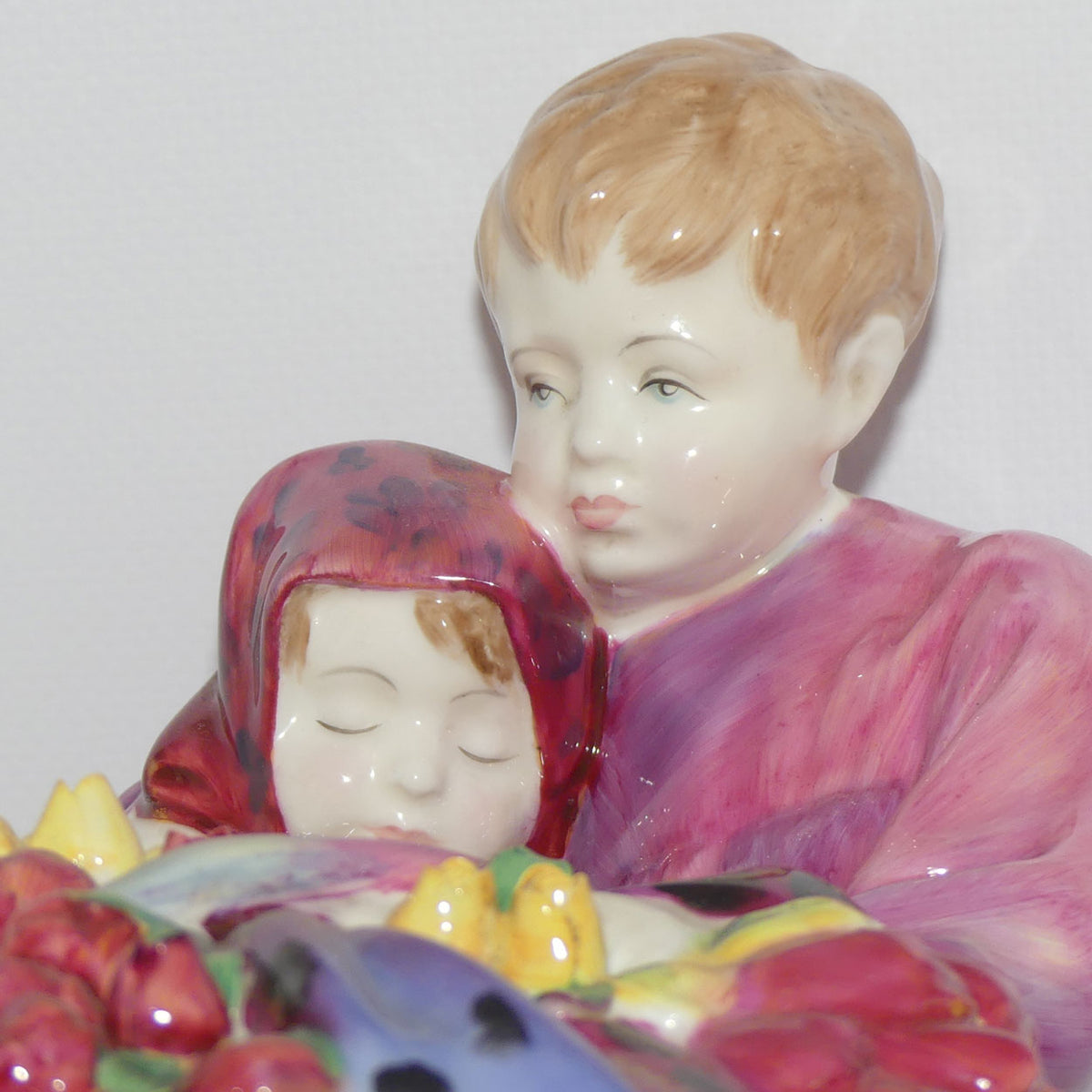 HN1342 Royal Doulton figure The Flower Seller's Children | 1990's | #1