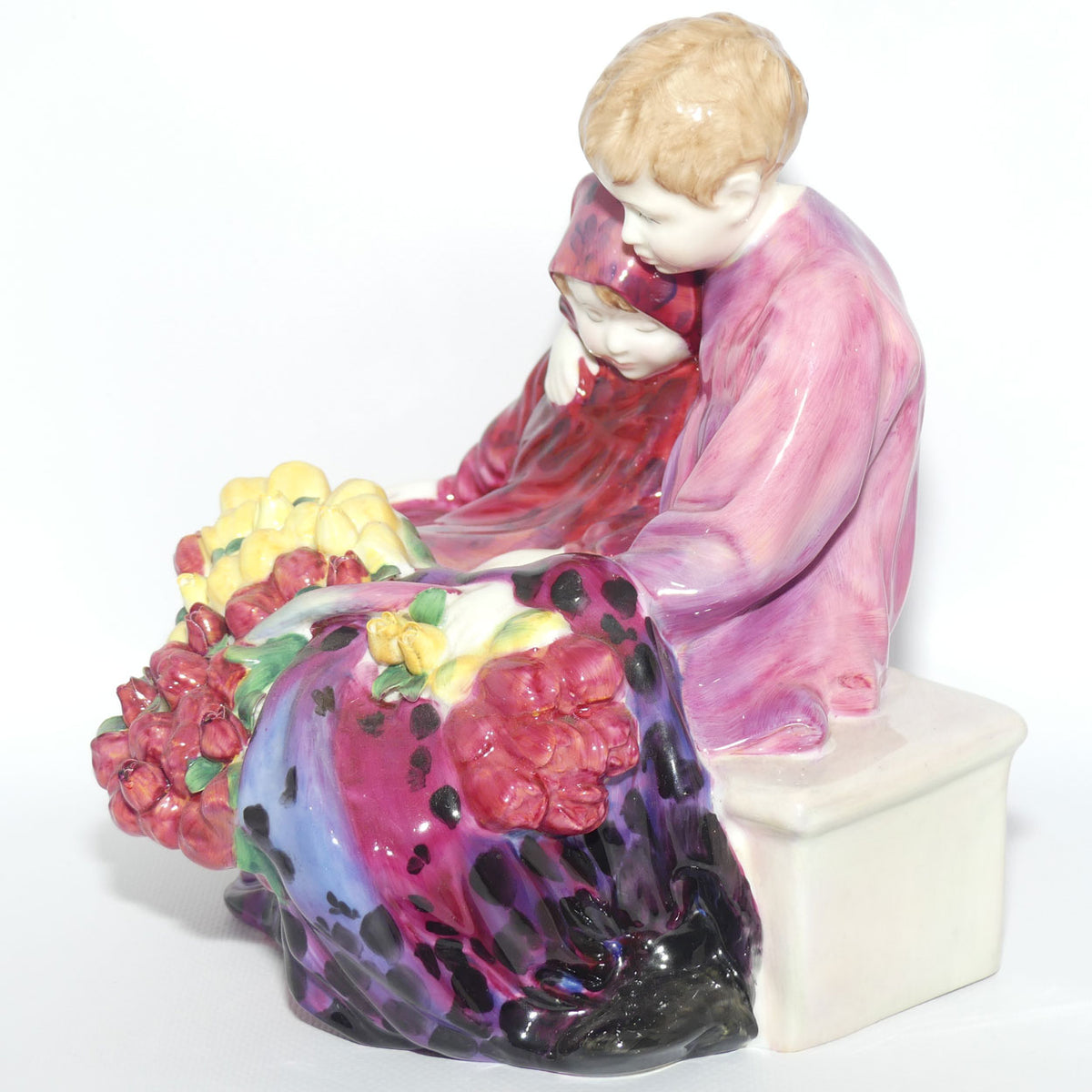 HN1342 Royal Doulton figure The Flower Seller's Children | 1990's | #2