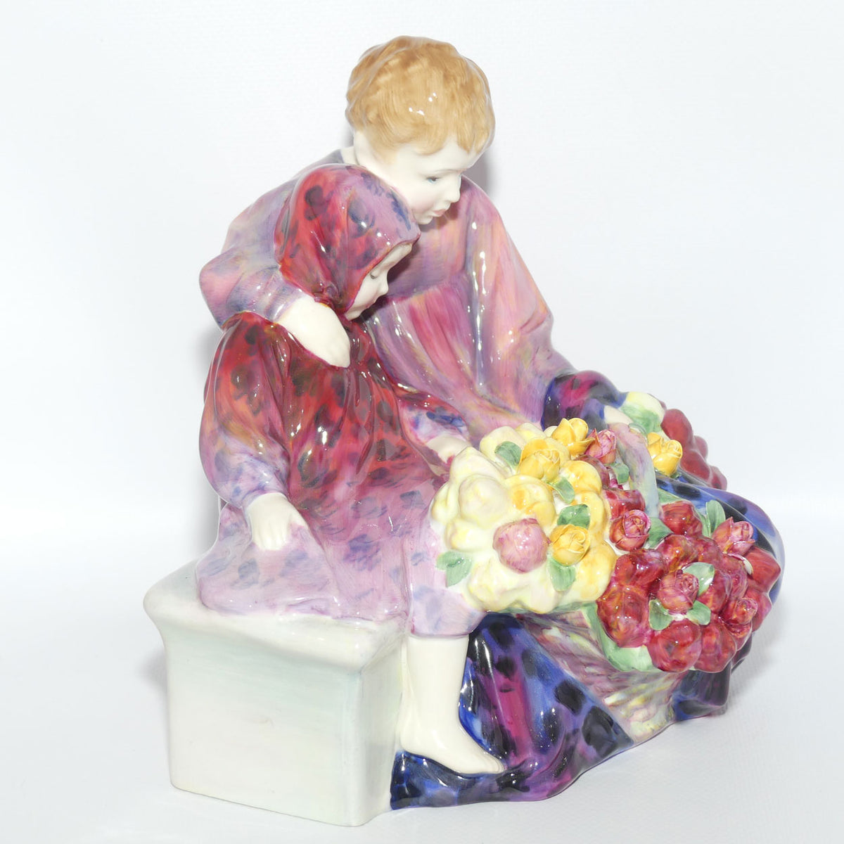 HN1342 Royal Doulton figure The Flower Seller's Children | 1990's | #3
