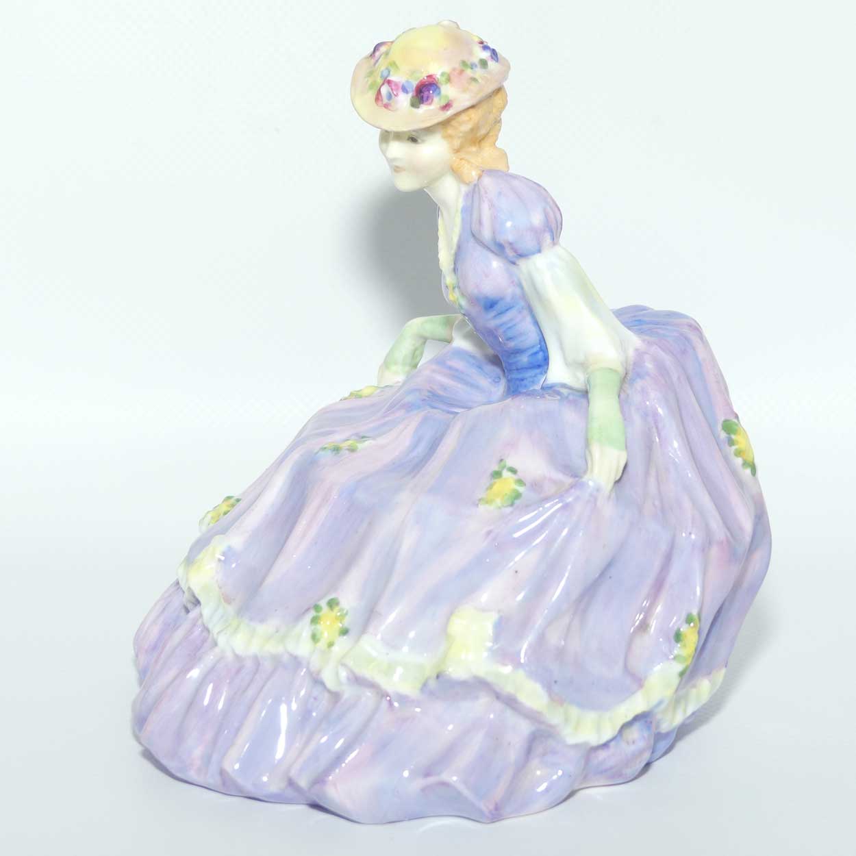 HN1390 Royal Doulton figure Doreen | Lavender | Potted by Doulton and Co