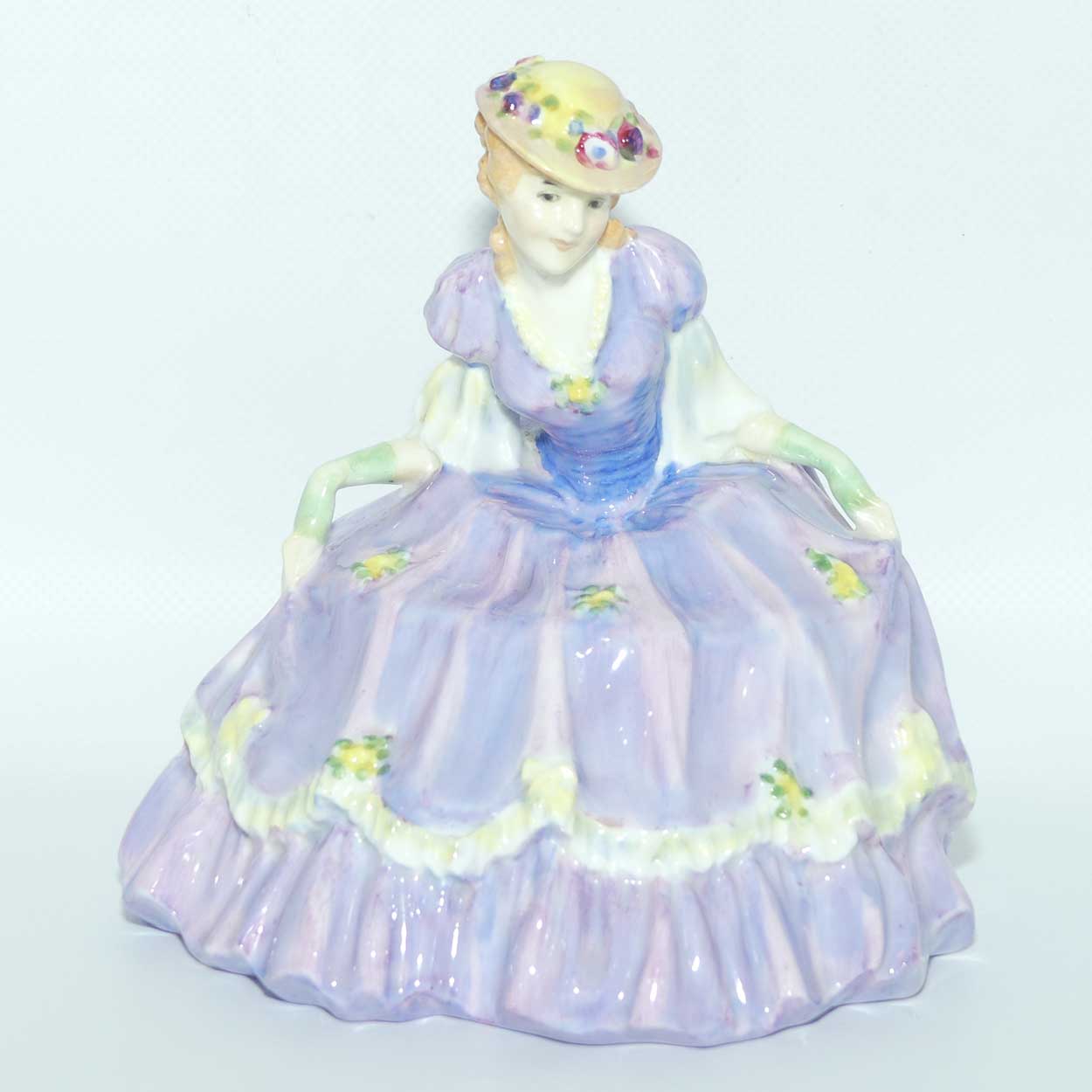 HN1390 Royal Doulton figure Doreen | Lavender | Potted by Doulton and Co