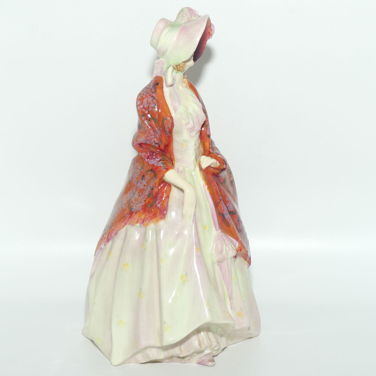 HN1392 Royal Doulton figure Paisley Shawl | Floral | c.1940