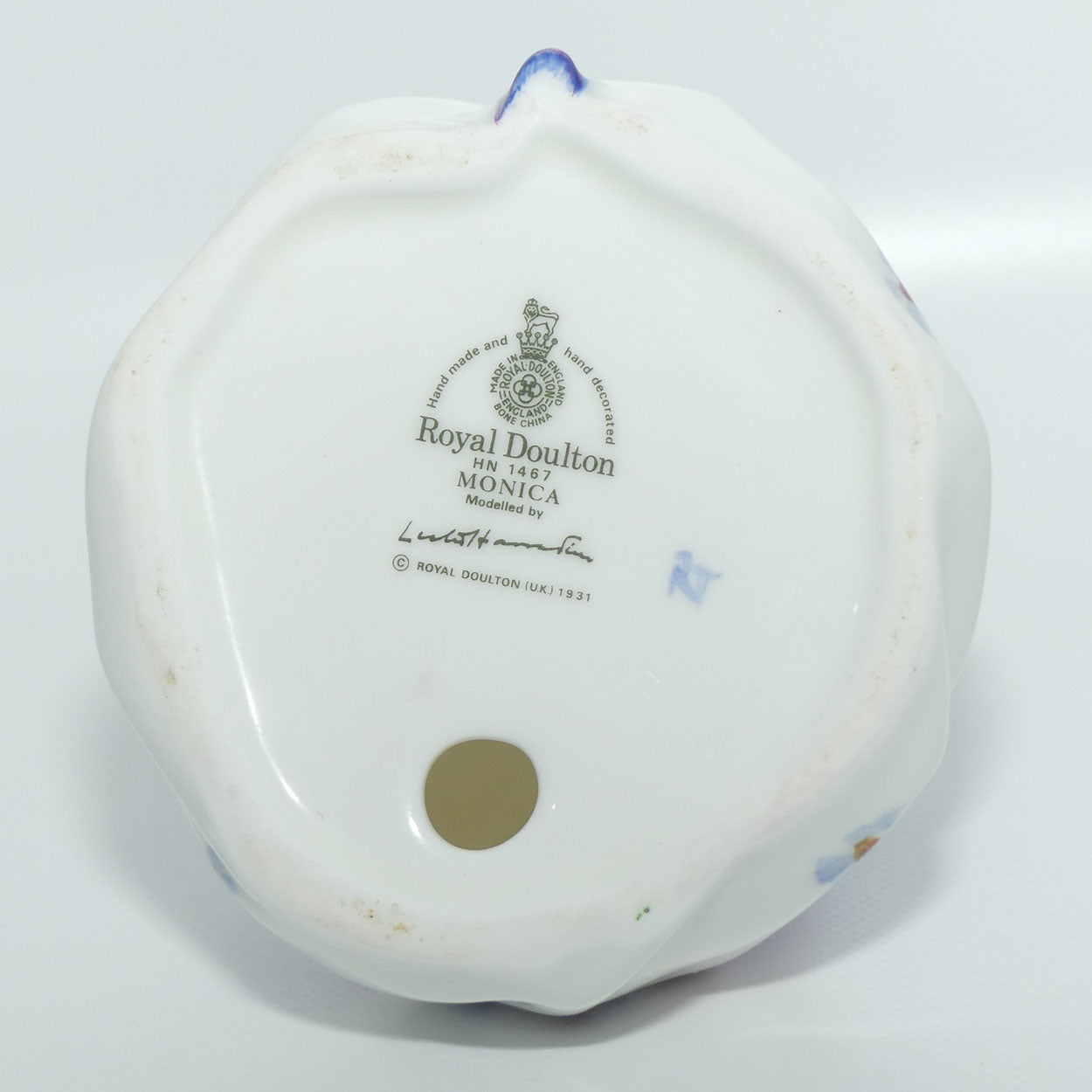 HN1467 Royal Doulton figurine Monica | later backstamp