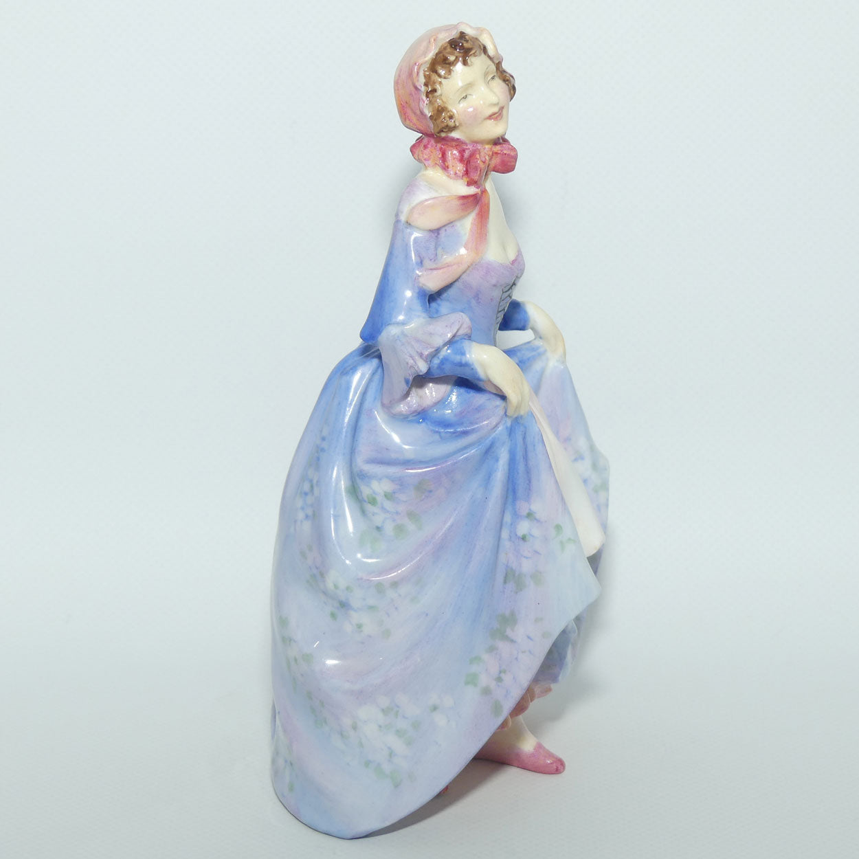 HN1577 Royal Doulton figure Suzette | Flowered Lavendar Dress