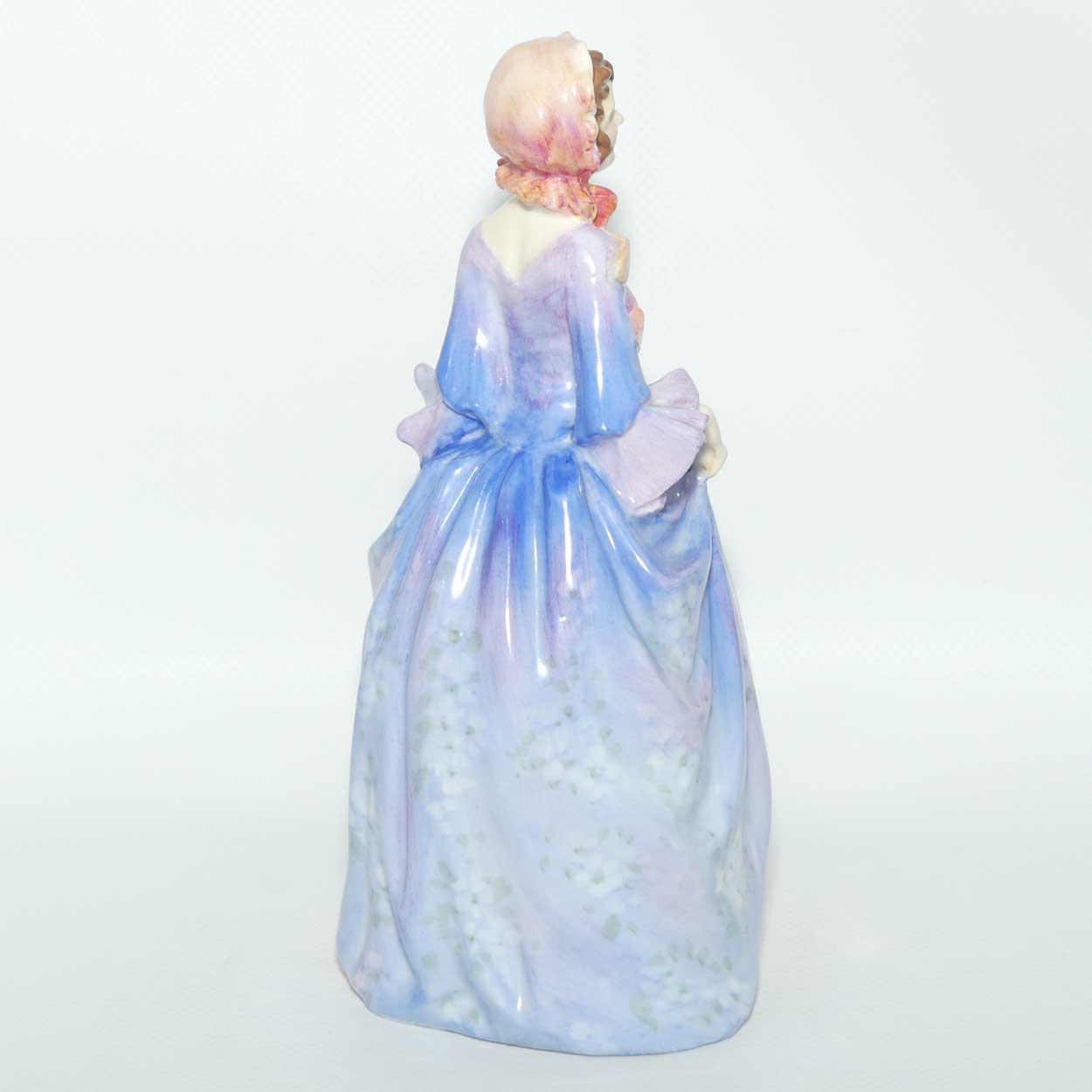 HN1577 Royal Doulton figure Suzette | Flowered Lavendar Dress | #2