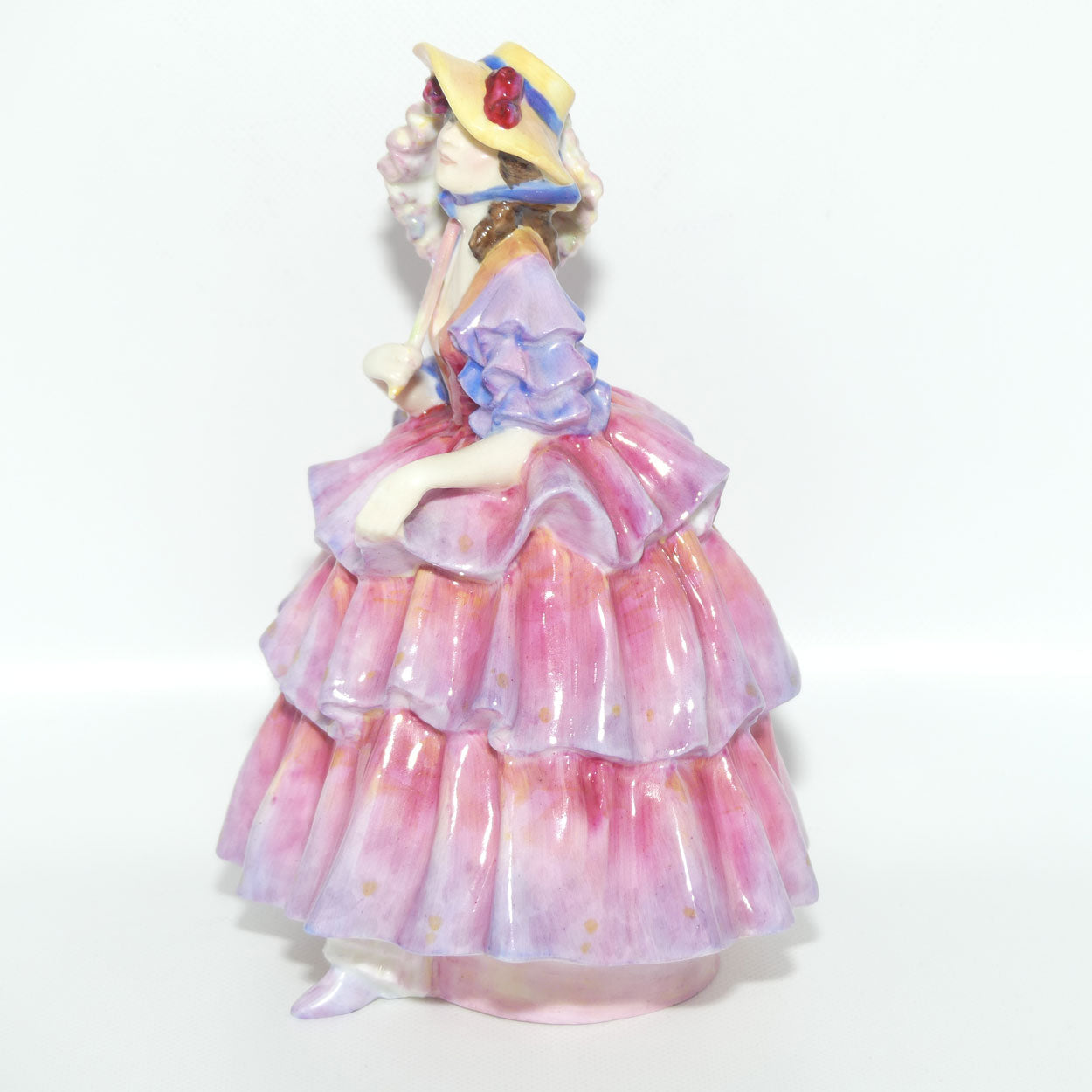 HN1579 Royal Doulton figure The Hinged Parasol | #1 | Potted by Doulton and Co