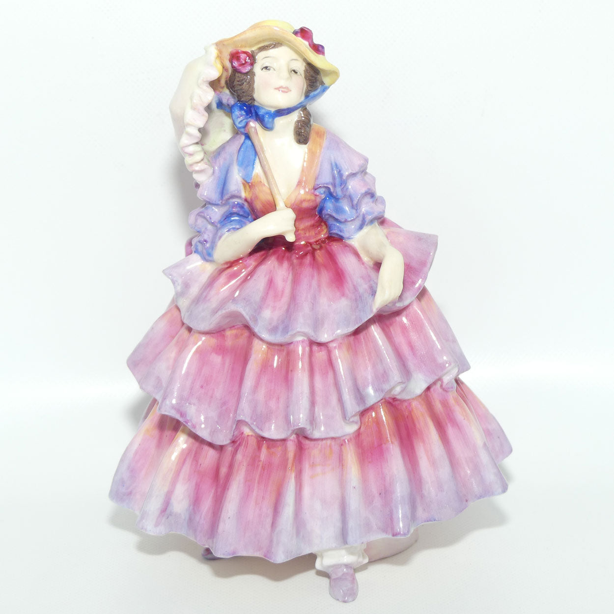 HN1579 Royal Doulton figure The Hinged Parasol | #2 | Potted by Doulton and Co