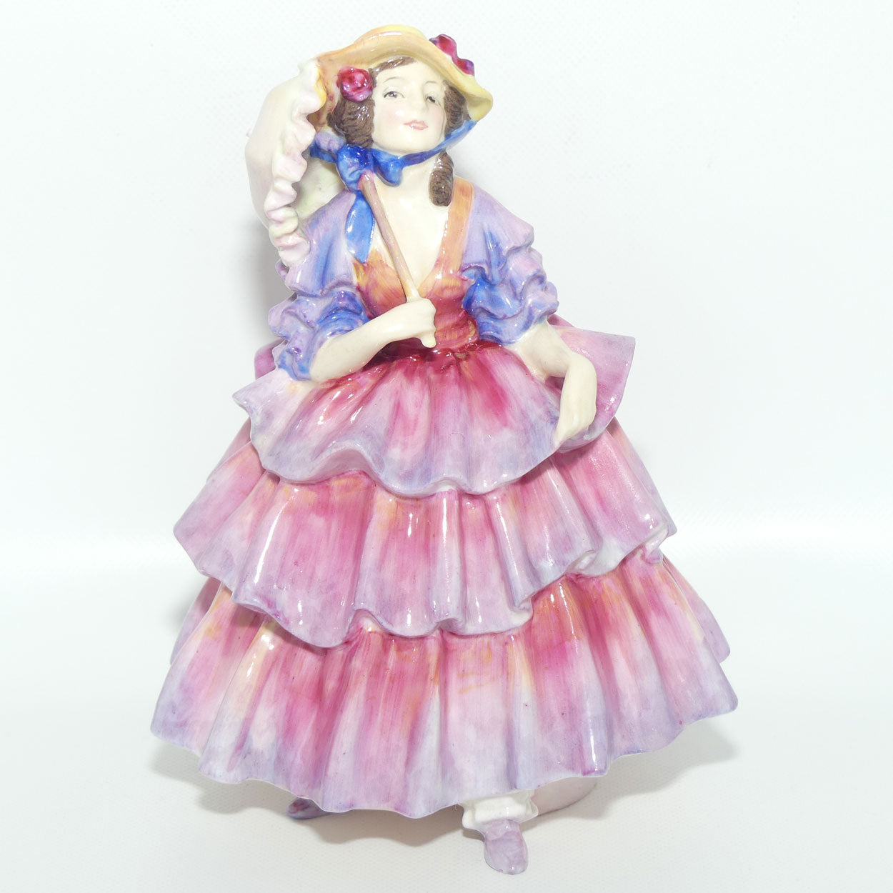 HN1579 Royal Doulton figure The Hinged Parasol | #2 | Potted by Doulton and Co