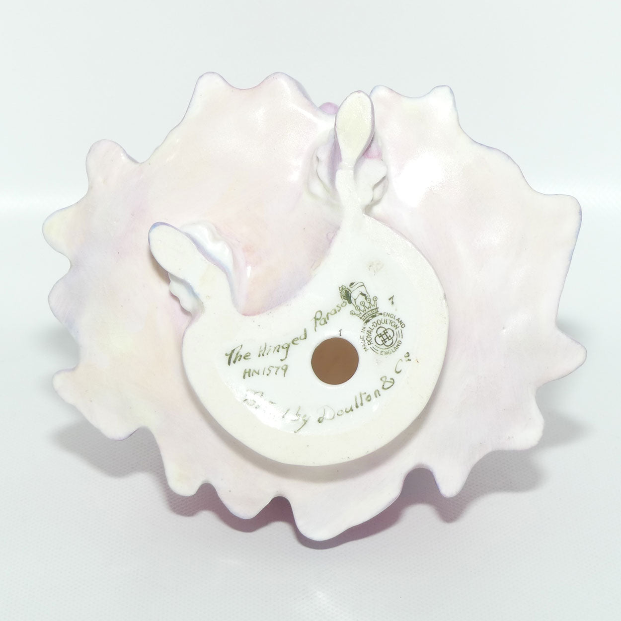 HN1579 Royal Doulton figure The Hinged Parasol | #2 | Potted by Doulton and Co