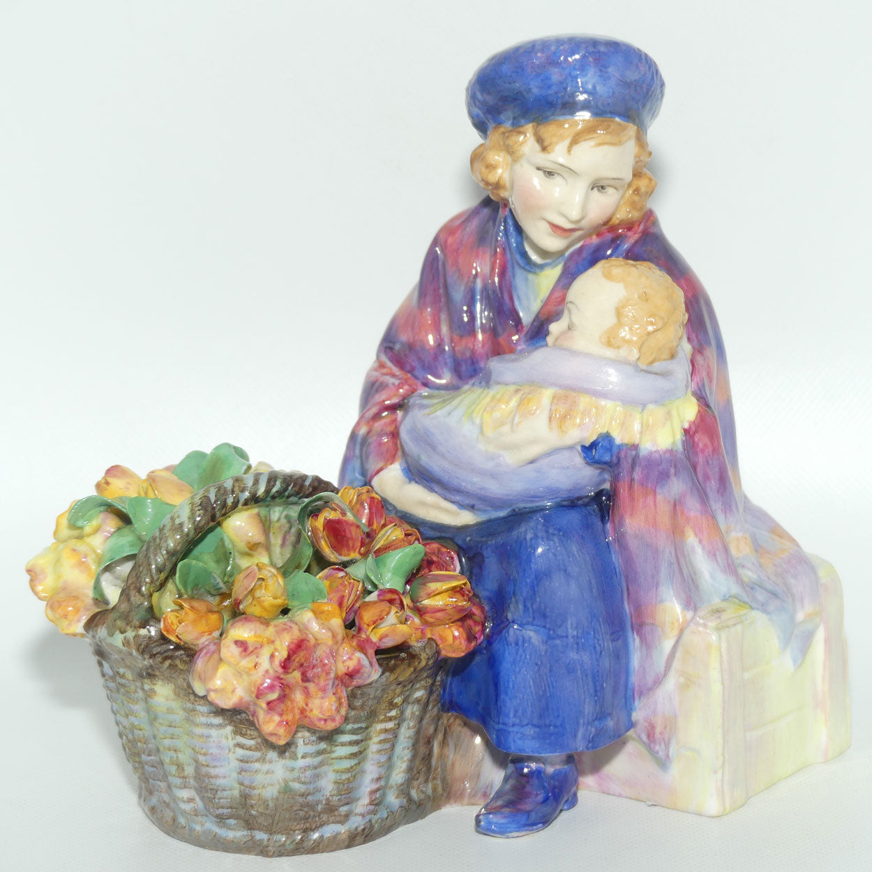 HN1627 Royal Doulton figure Curly Knob | Potted by Doulton and Co