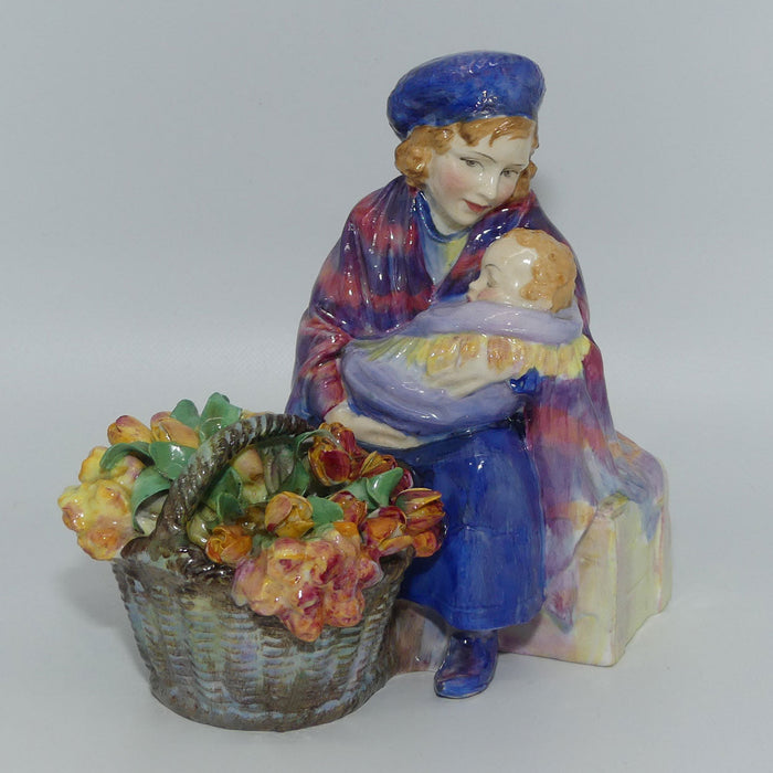 HN1627 Royal Doulton figure Curly Knob | Potted by Doulton and Co