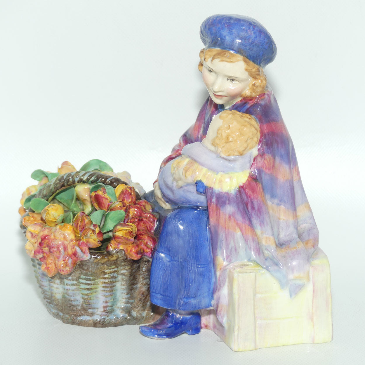 HN1627 Royal Doulton figure Curly Knob | Potted by Doulton and Co