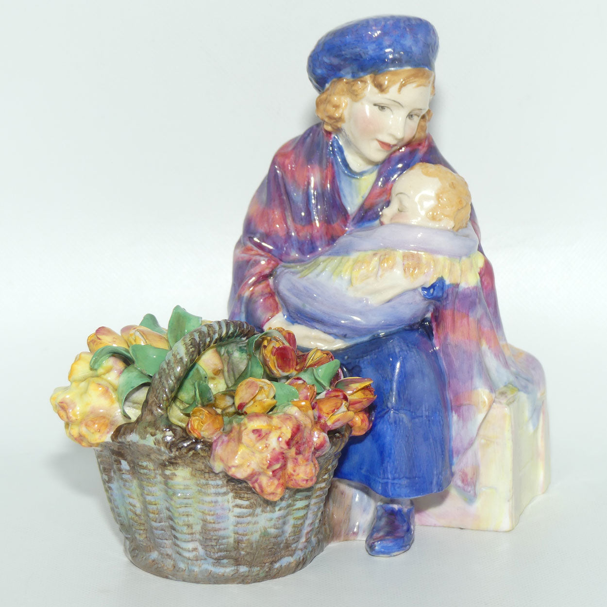 HN1627 Royal Doulton figure Curly Knob | Potted by Doulton and Co