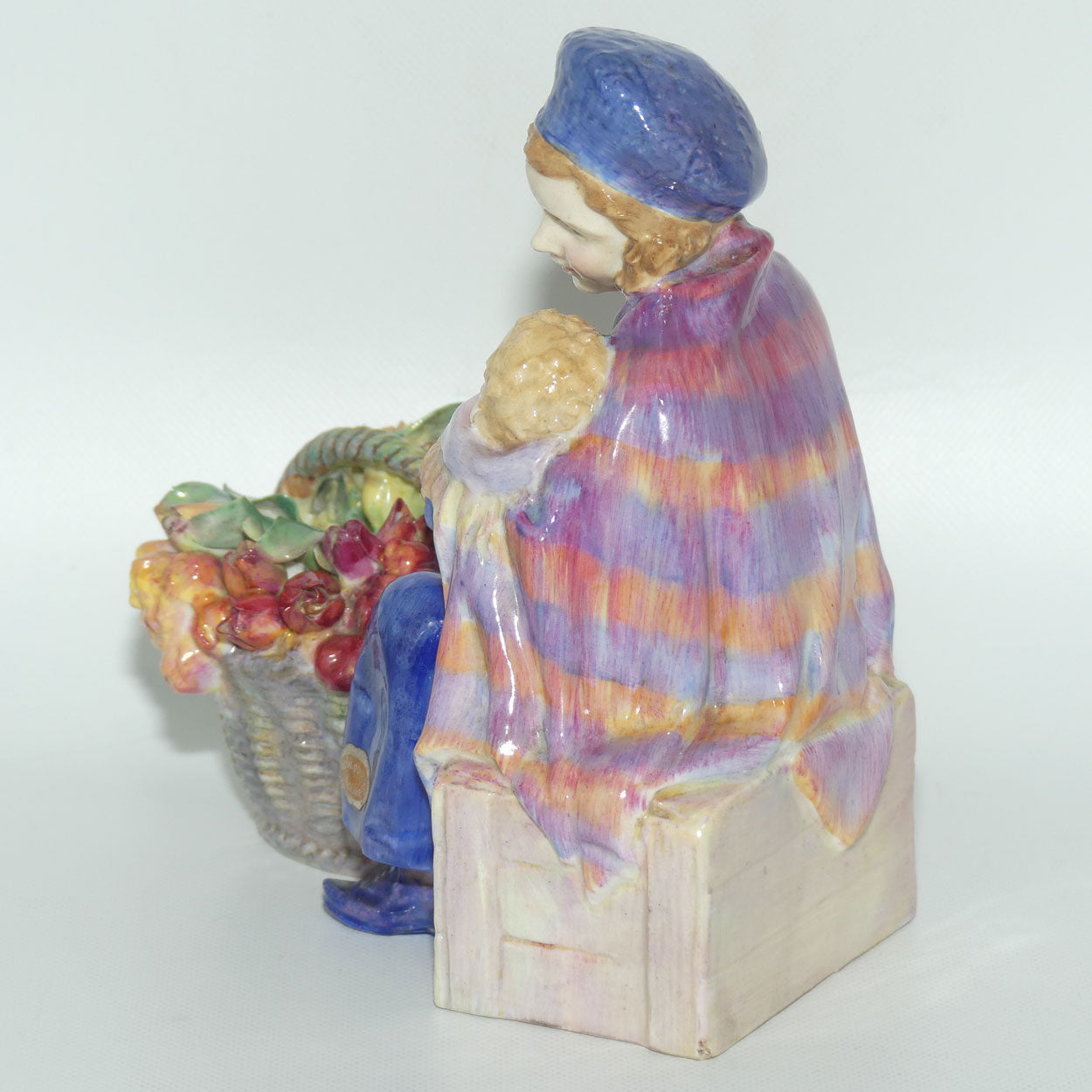 HN1627 Royal Doulton figure Curly Knob | Potted by Doulton and Co | original label