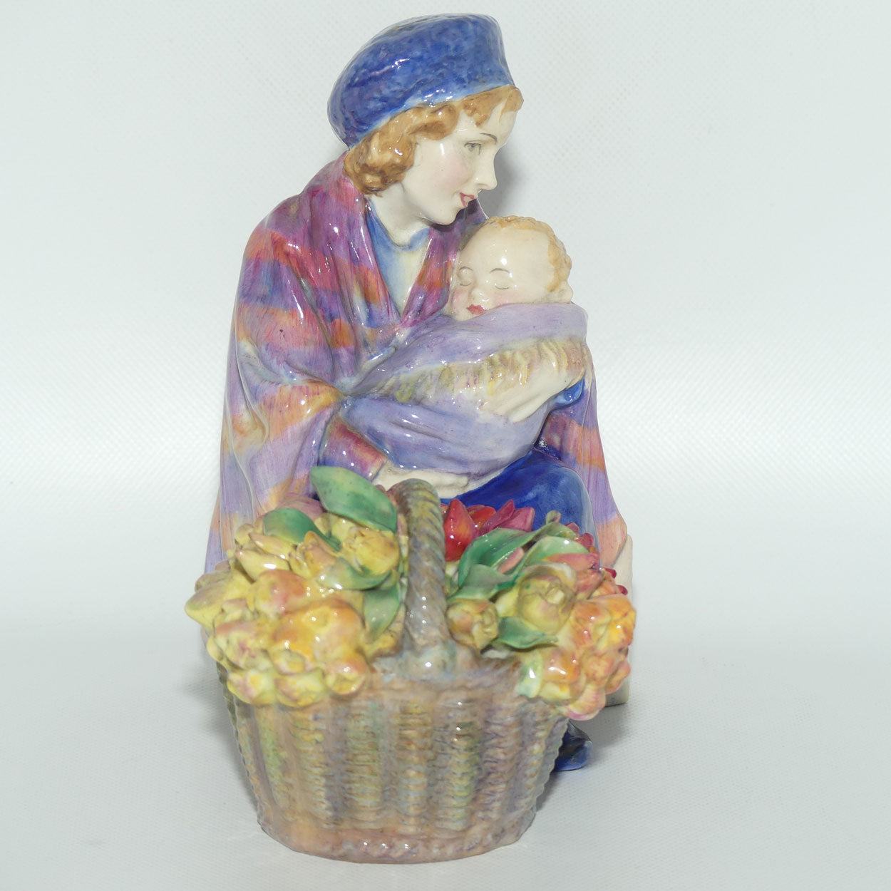 HN1627 Royal Doulton figure Curly Knob | Potted by Doulton and Co | original label