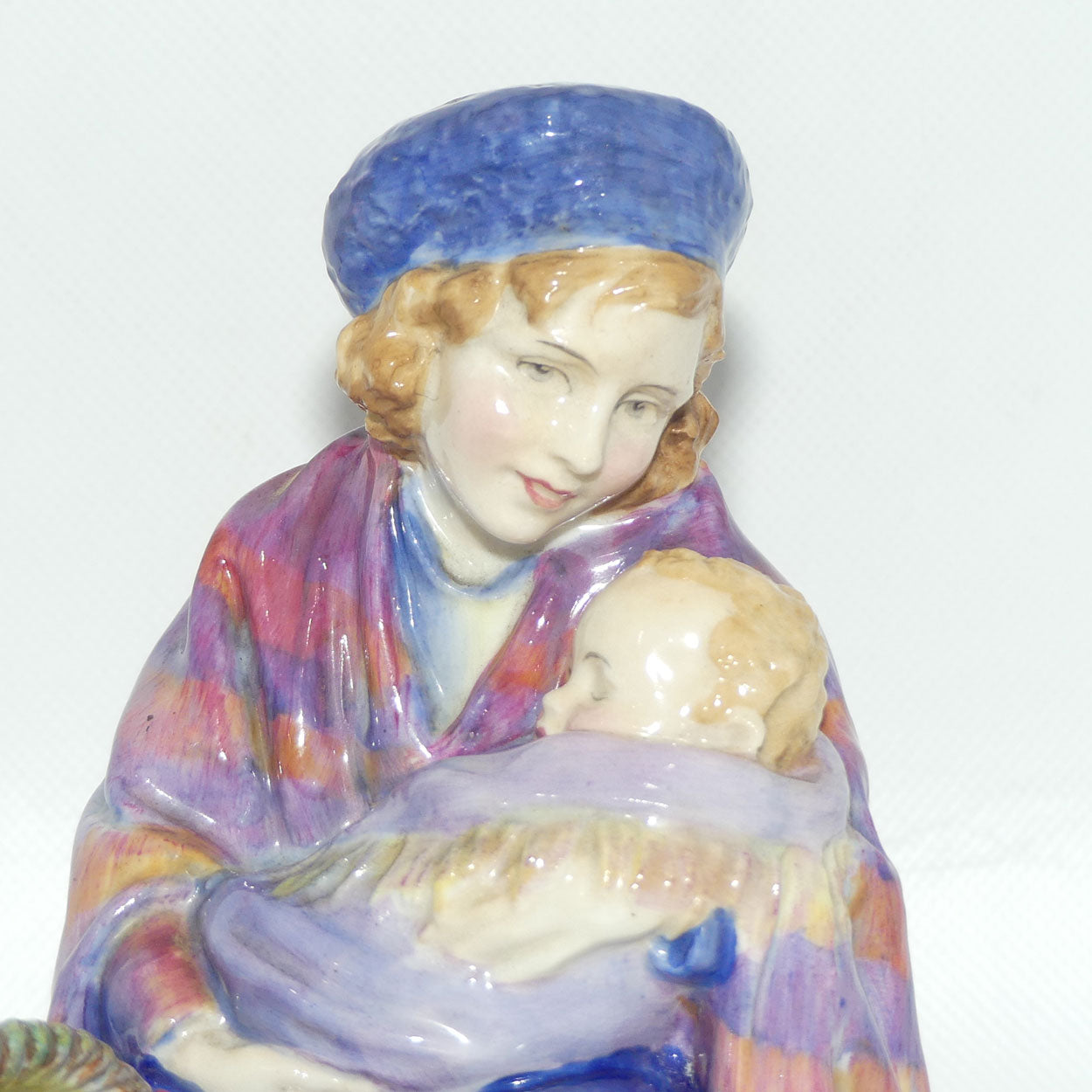 HN1627 Royal Doulton figure Curly Knob | Potted by Doulton and Co | original label