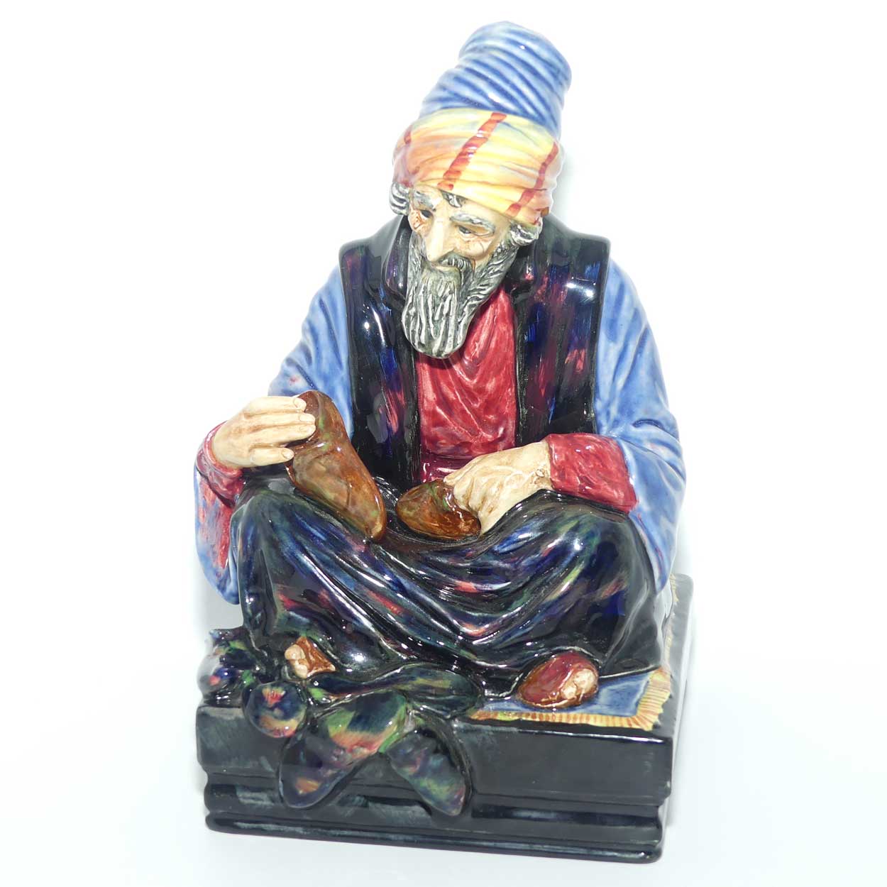 HN1705 Royal Doulton figure The Cobbler | Purple and Blue
