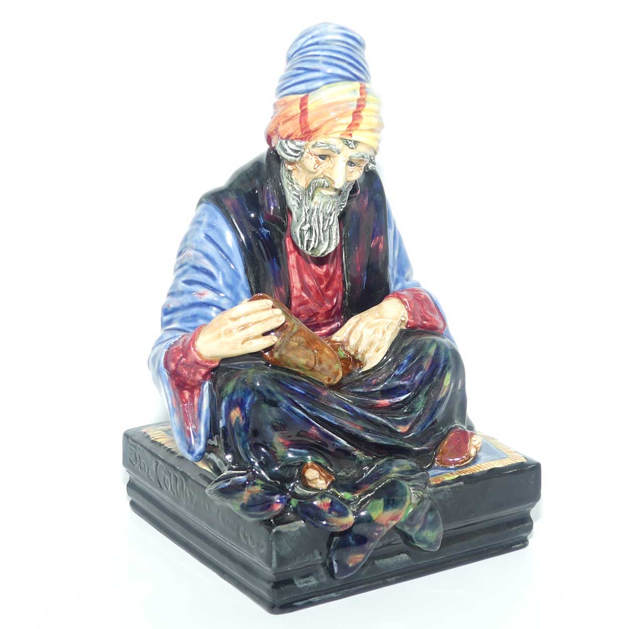 HN1705 Royal Doulton figure The Cobbler | Purple and Blue