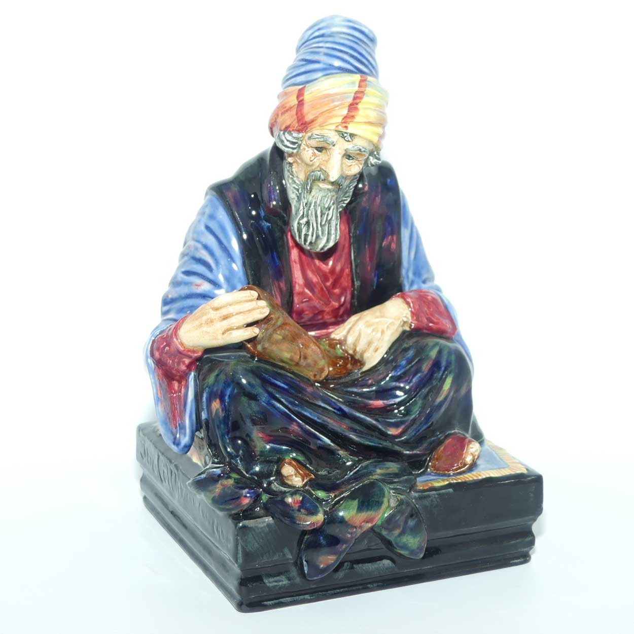 HN1705 Royal Doulton figure The Cobbler | Purple and Blue