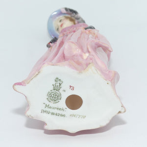 HN1770 Royal Doulton figure Maureen | Pink | c.1942