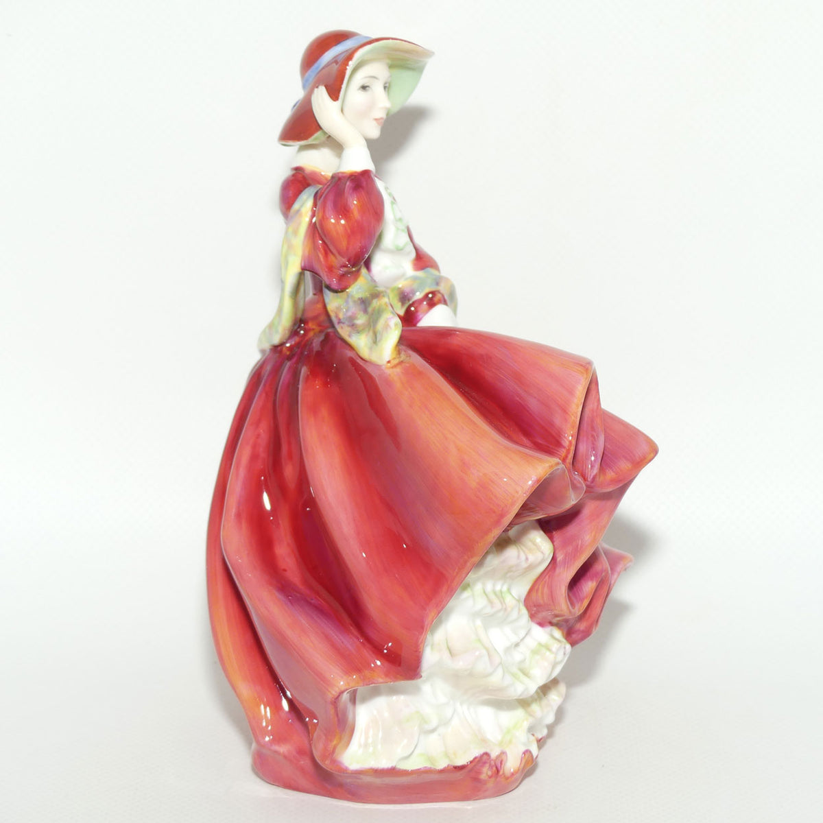 HN1834 Royal Doulton figure Top O' The Hill | Red | 1970s