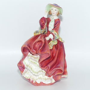 HN1834 Royal Doulton figure Top O' The Hill | Red | 1970s