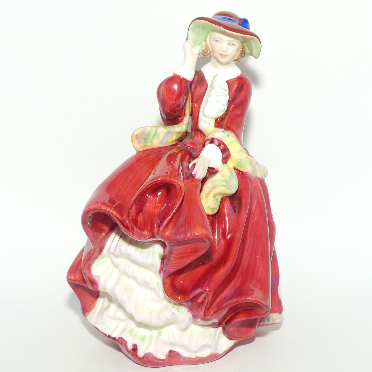 HN1834 Royal Doulton figure Top O' The Hill | Red | 1980s