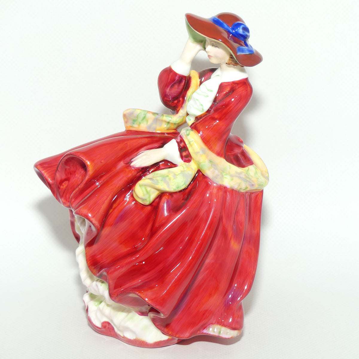 HN1834 Royal Doulton figure Top O' The Hill | Red | 1980s