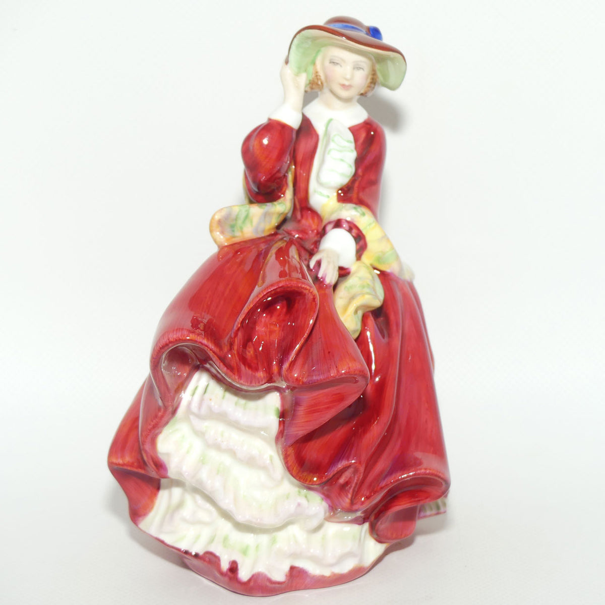 HN1834 Royal Doulton figure Top O' The Hill | Red | 1980s