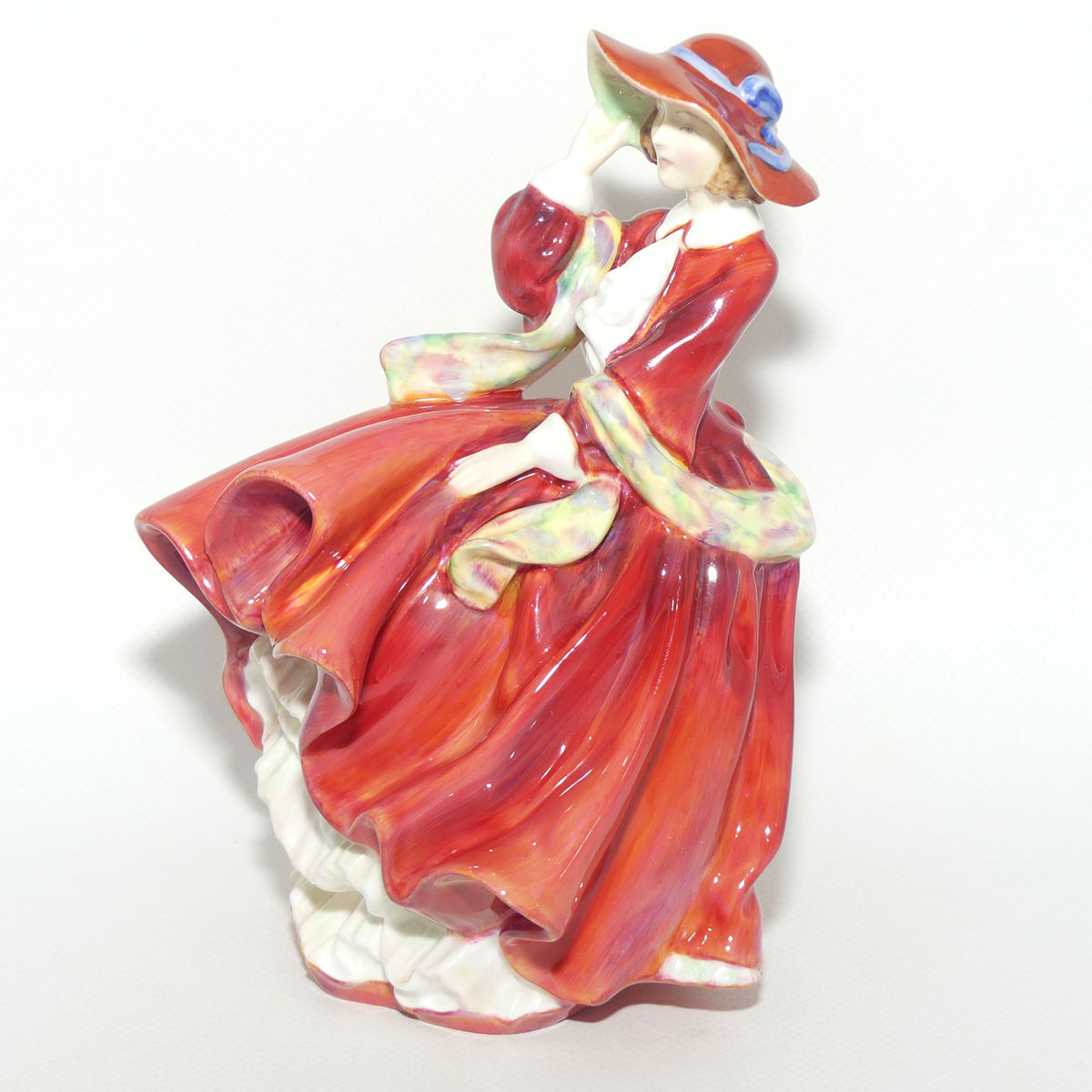 HN1834 Royal Doulton figure Top O' The Hill | Red | 1950's