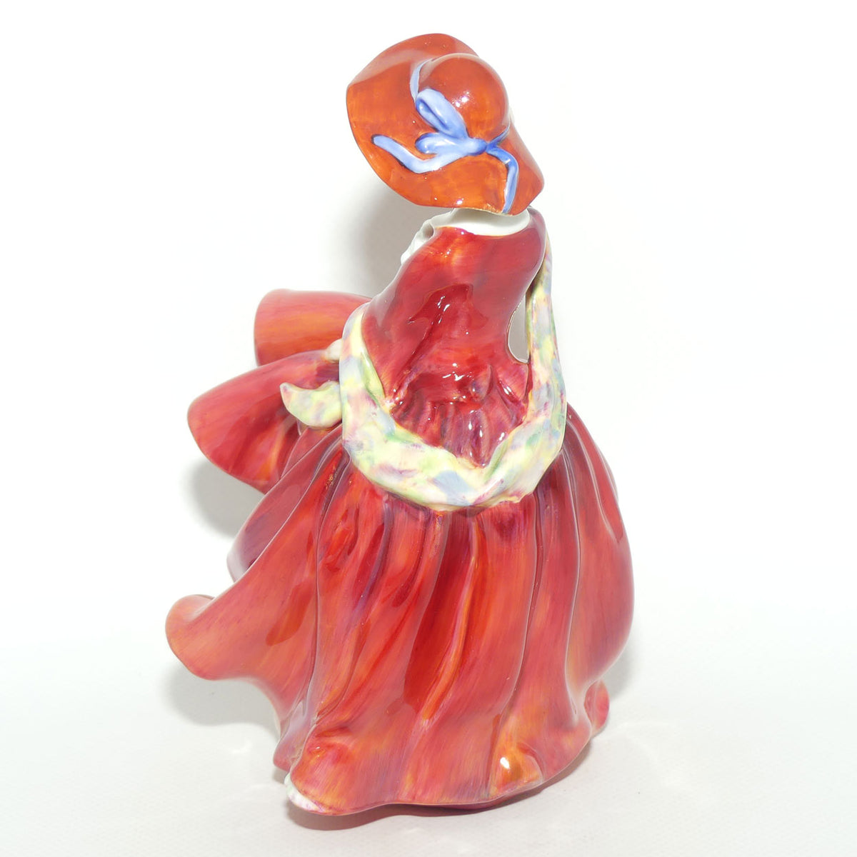 HN1834 Royal Doulton figure Top O' The Hill | Red | 1950's